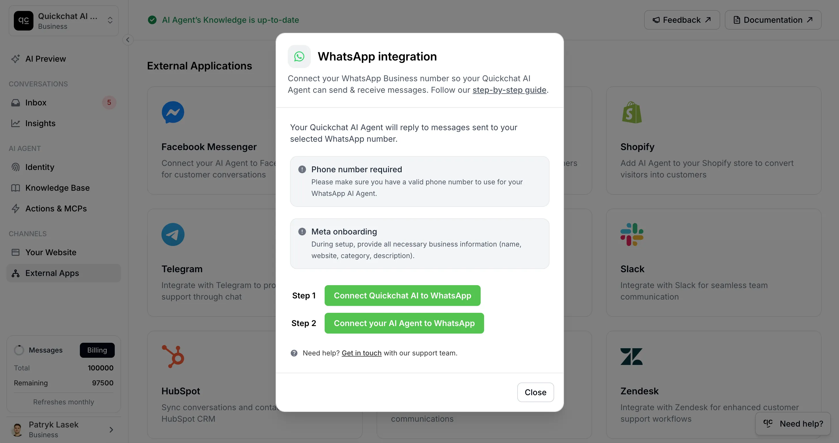 WhatsApp Module