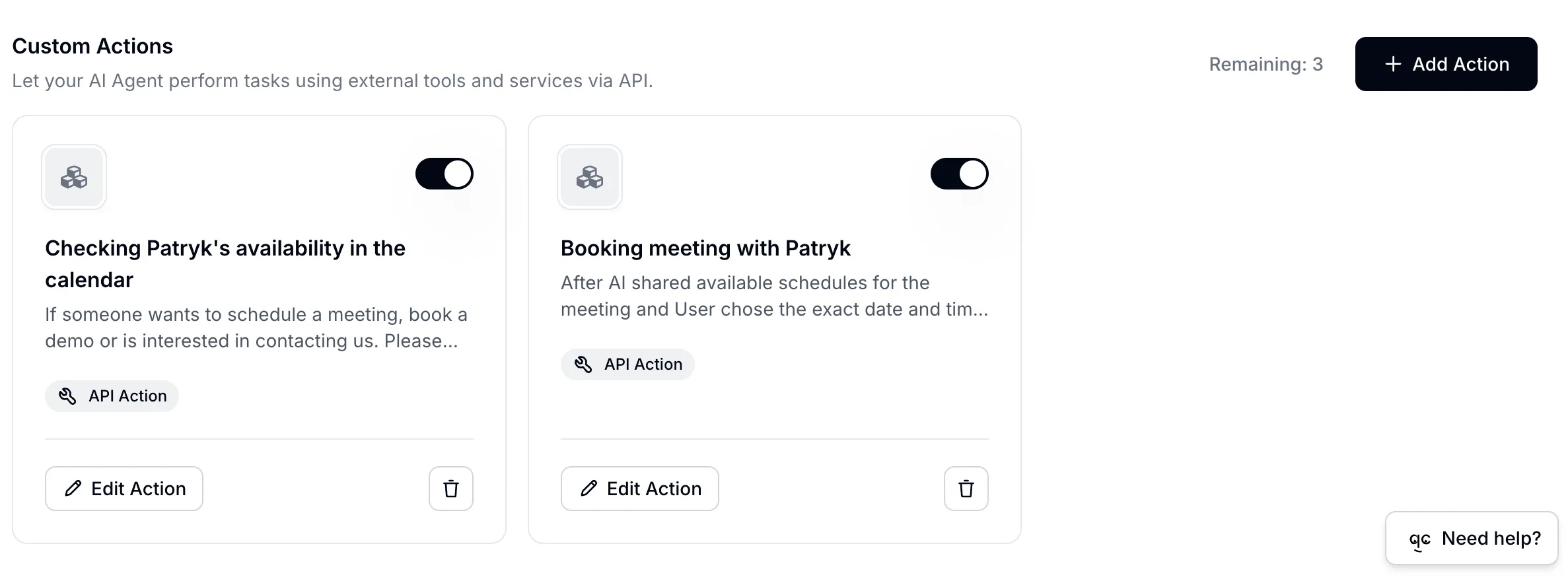AI Actions