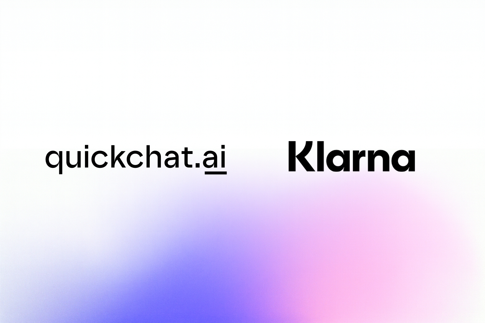 Thumbnail for Quickchat AI partners with Klarna to bring custom AI Agents to Ecommerce