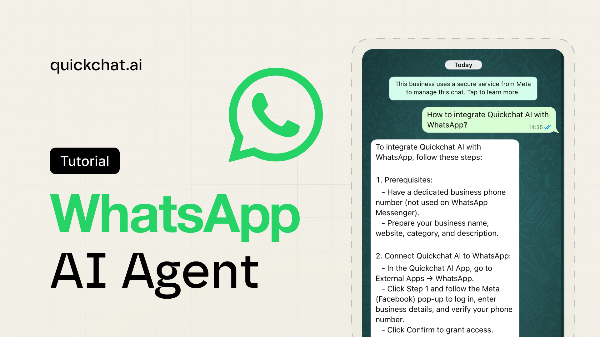 ChatGPT WhatsApp Integration Thumbnail